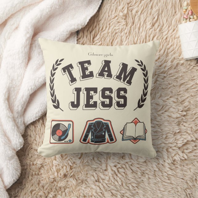 Team Jess Gilmore Girls Design Cushion (Blanket)