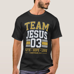 Team Jesus 03 Christian Good Youth Boy God Brother T-Shirt
