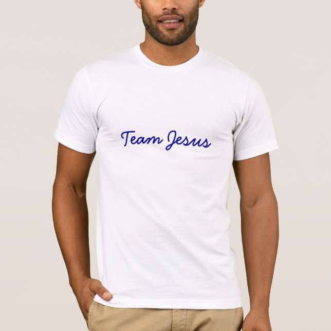 Team Jesus, Basic Bella Canvas T-Shirt (Front)
