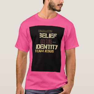 Team Jesus - Belief Culture Church Identity Colorf T-Shirt