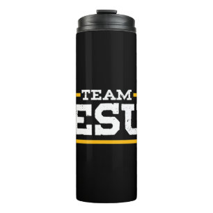 Team Jesus Christ Chrisitian Catholic Orthodox God Thermal Tumbler
