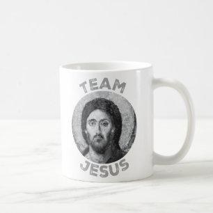 Team Jesus: Christ Pantocrator Icon Coffee Mug