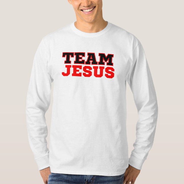 Team Jesus Christian Faith T-Shirt (Front)