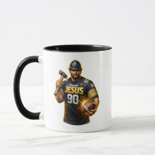 Team JESUS Football 90 - Christian Mug