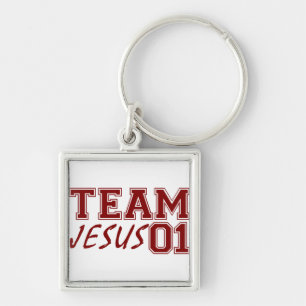 Team Jesus Key Ring