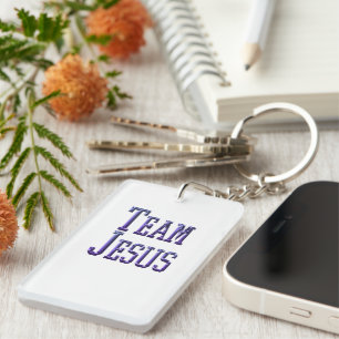 Team Jesus Key Ring