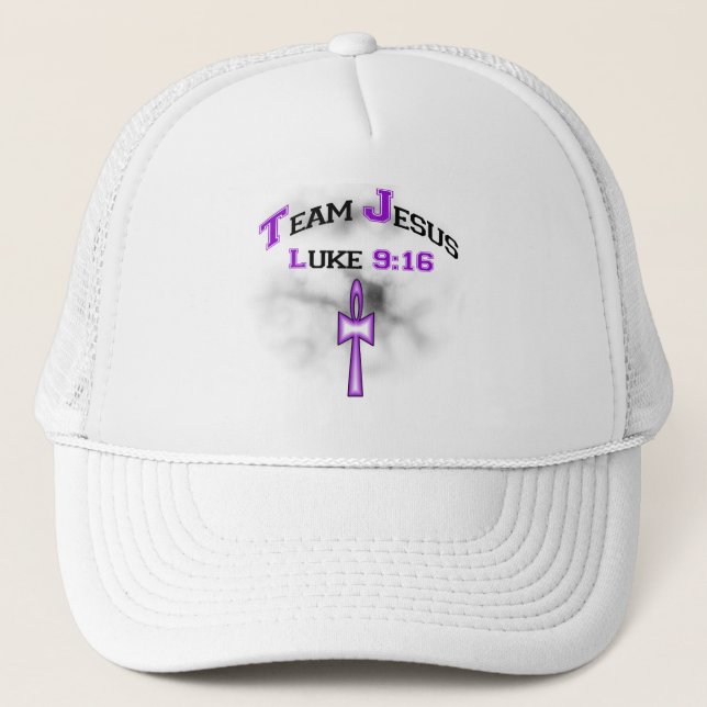 Team Jesus Luke 916 Trucker Hat (Front)