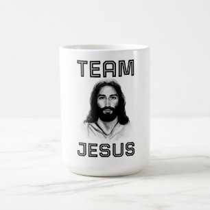Team Jesus Morphing Mug