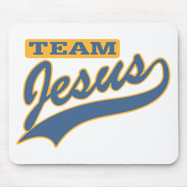 Team Jesus Mouse Pad (Front)
