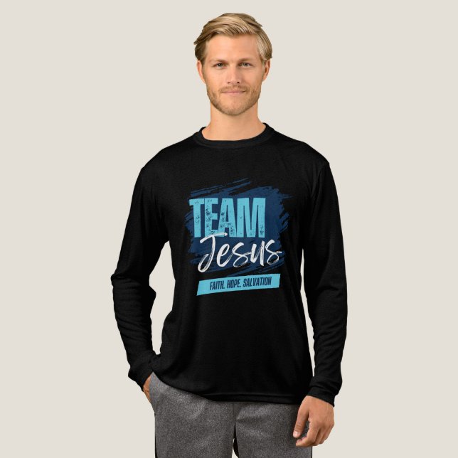 Team Jesus Tri-Blend Shirt (Full Front)