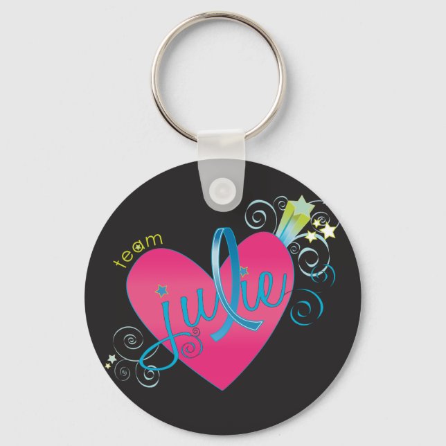 Team Julie for the win! Key Ring (Front)