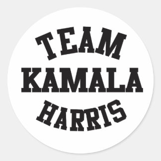 Team Kamala Harris Classic Round Sticker