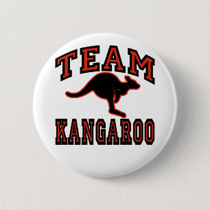 Team Kangaroo 6 Cm Round Badge