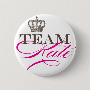 Team Kate   The Royal Wedding 6 Cm Round Badge