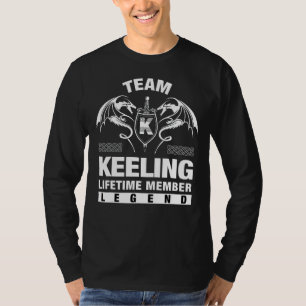 Team Keeling Lifetime Member T-Shirt