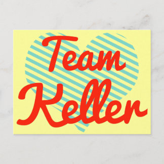 Team Keller Postcard