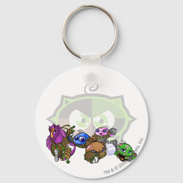 Team Kiko Lake Group Key Ring (Front)