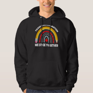 Team Kindergarten First Day Back To School Teacher Hoodie