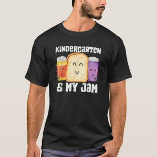 Team Kindergarten Is My Jam Teacher Student Cute T-Shirt