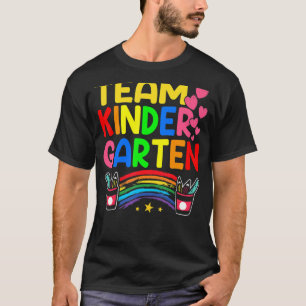 Team Kindergarten  Teacher Student Kids Back To Sc T-Shirt