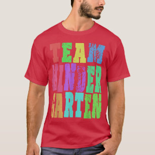 Team Kindergarten Teacher TShirt Cool Gift For Tea