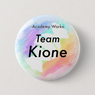Team Kione - Academy Works 6 Cm Round Badge