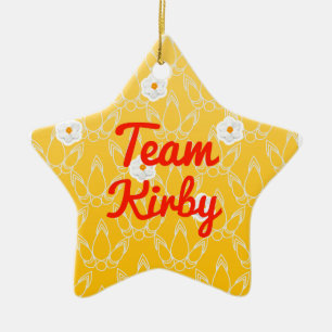 Team Kirby Ceramic Tree Decoration