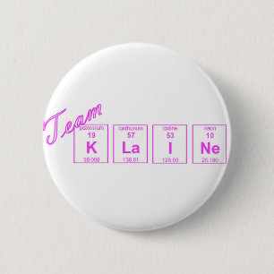 Team Klaine!!! 6 Cm Round Badge