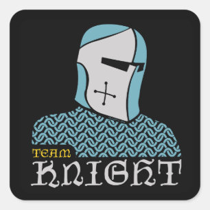 Team Knight Square Sticker
