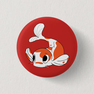 Team Koi button - red