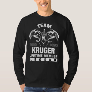 Team Kruger Lifetime Member T-Shirt