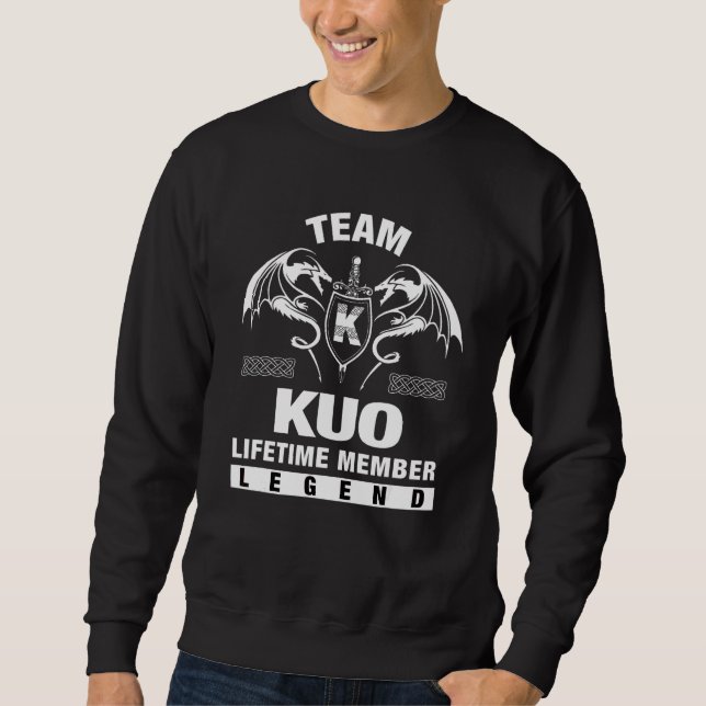 Team Kuo Lifetime Member   Sweatshirt (Front)
