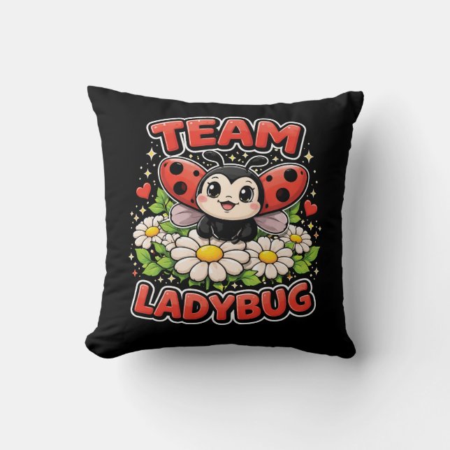 Team Ladybug Cushion (Front)