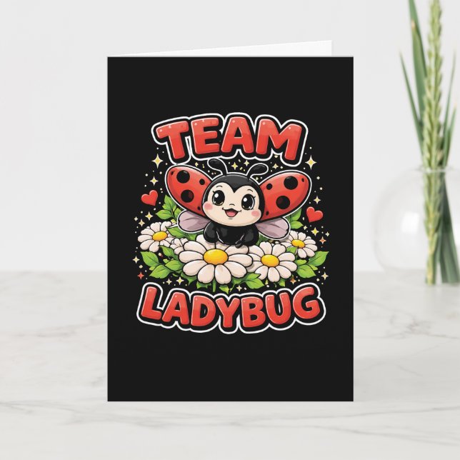 Team Ladybug Holiday Card (Front)