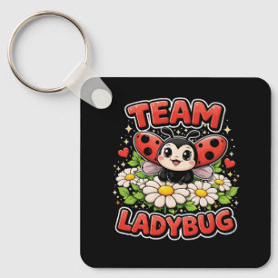 Team Ladybug Key Ring