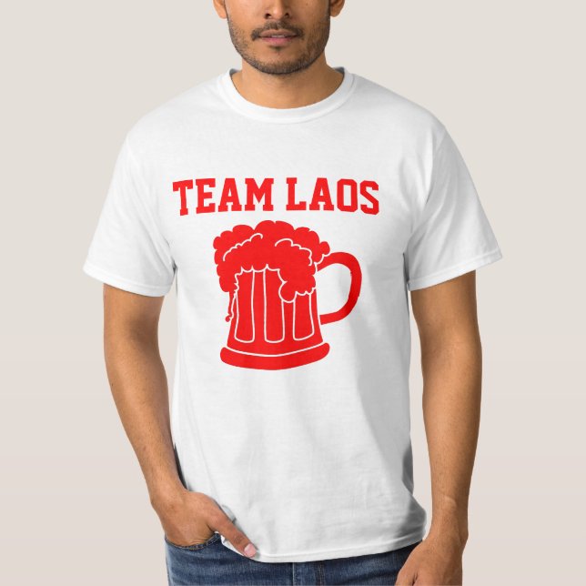 Team Laos T-Shirt (Front)