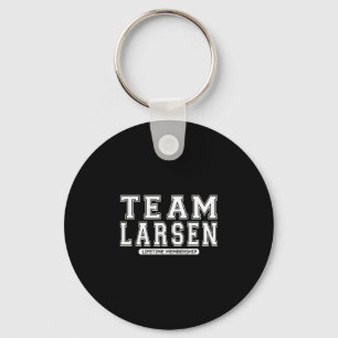Team larsen family surname reunion crew member key ring
