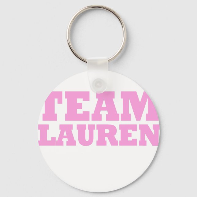 Team Lauren Key Ring (Front)