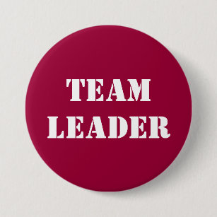 team leader badges pins zazzle nz