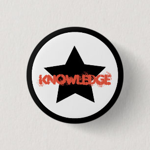 Team Leader Knowledge Star Button Pin