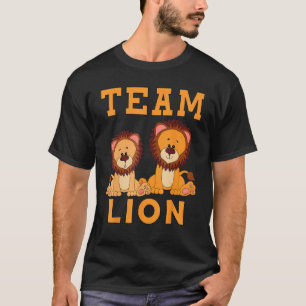 Team Lion 2 Cute lion brothers T-Shirt