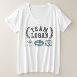 Team Logan Gilmore Girls Design Plus Size T-Shirt