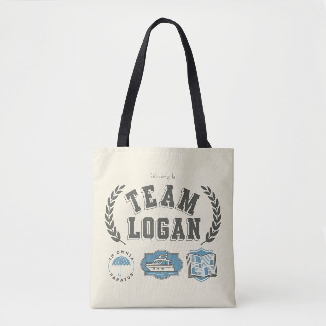 Team Logan Gilmore Girls Design Tote Bag (Front)
