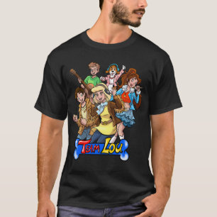 Team Lou Rock Band - Musical Friends Group Art Cla T-Shirt