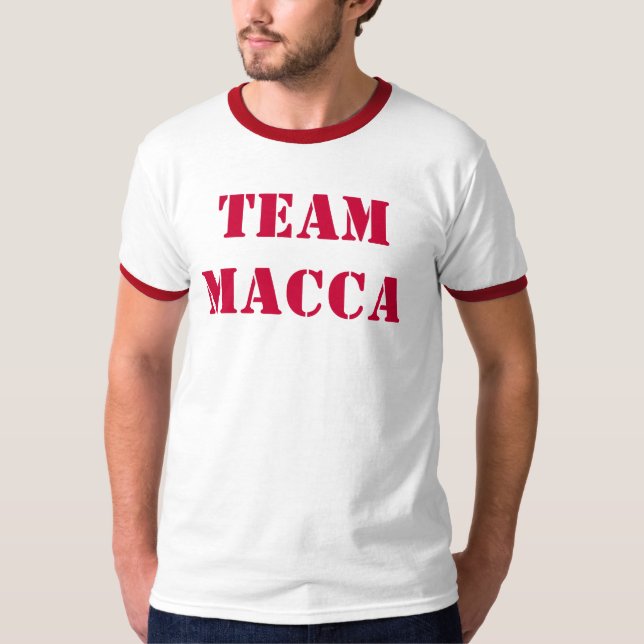 Team Macca T-Shirt (Front)