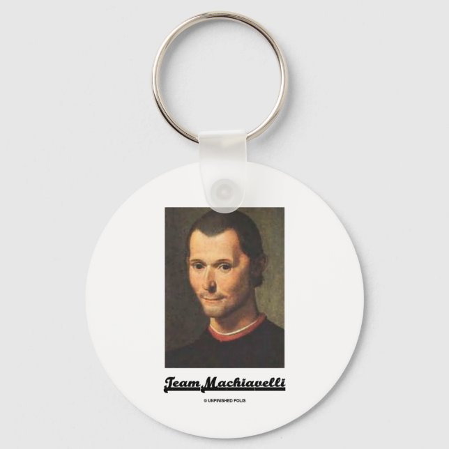 Team Machiavelli Key Ring (Front)
