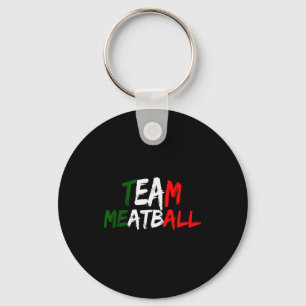 Team Meatball New Jersey Garden Nj Shore Italian F Key Ring