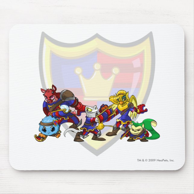 Team Meridell Group Mouse Pad (Front)