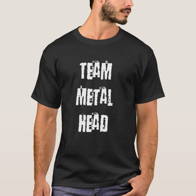 Team Metal Head T-Shirt (Front)