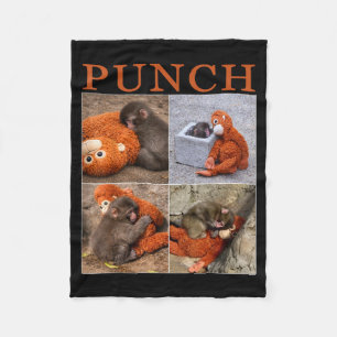 Team monkey punch Team monkey punch  Fleece Blanket